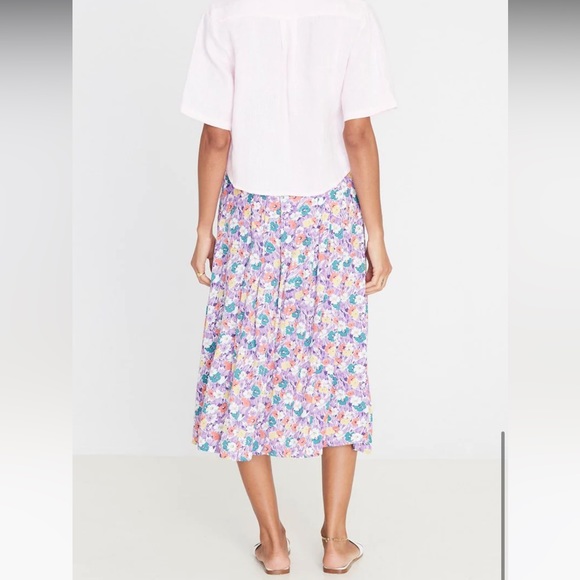 FAITHFULL the Brand RARE Cuesta Midi Skirt in Nefeli Print - Size 10 - Picture 7 of 15